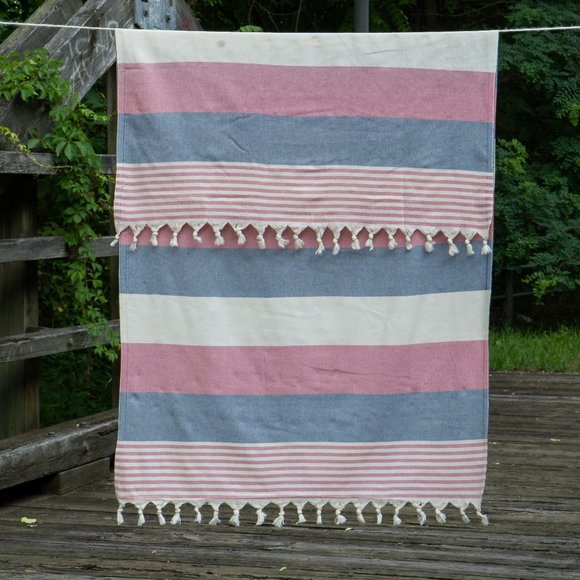 All Organic Cotton Turkish Peshtemal - Picture 2 of 6